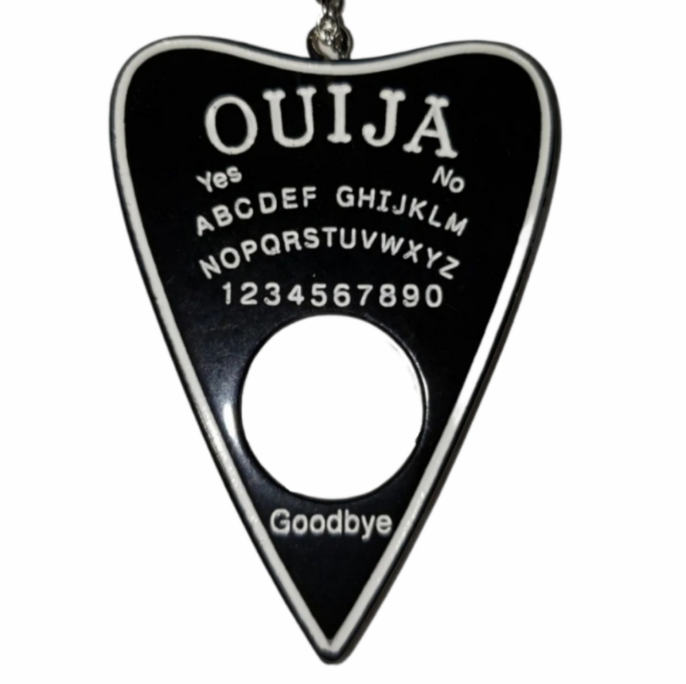 🖤 New OUIJA Planchette Halloween Necklace 30" Chain